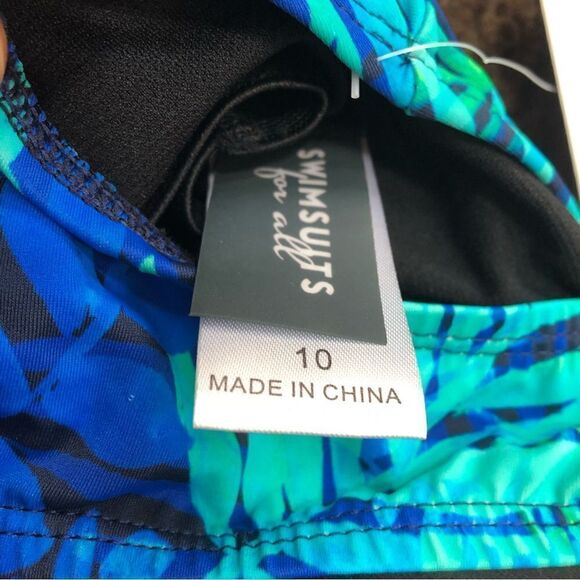 Swimsuits for All V-neck Swim Dress - Picture 3 of 4